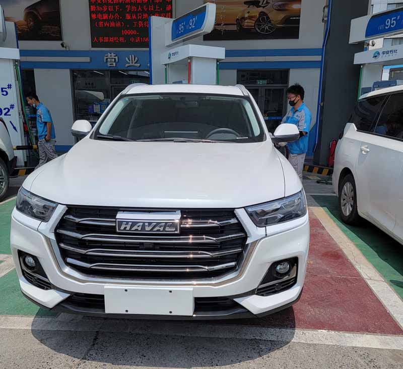 新車(chē)到店大哈弗H6國潮板